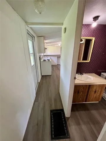 a view of walk in closet