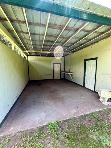a view of outdoor space and deck