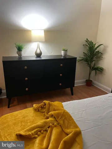 a view of a room with a potted plant