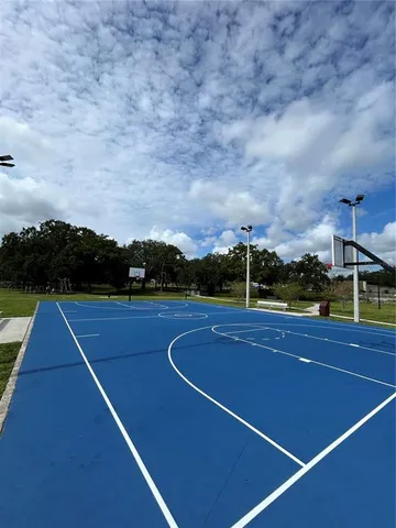 a view of a tennis court