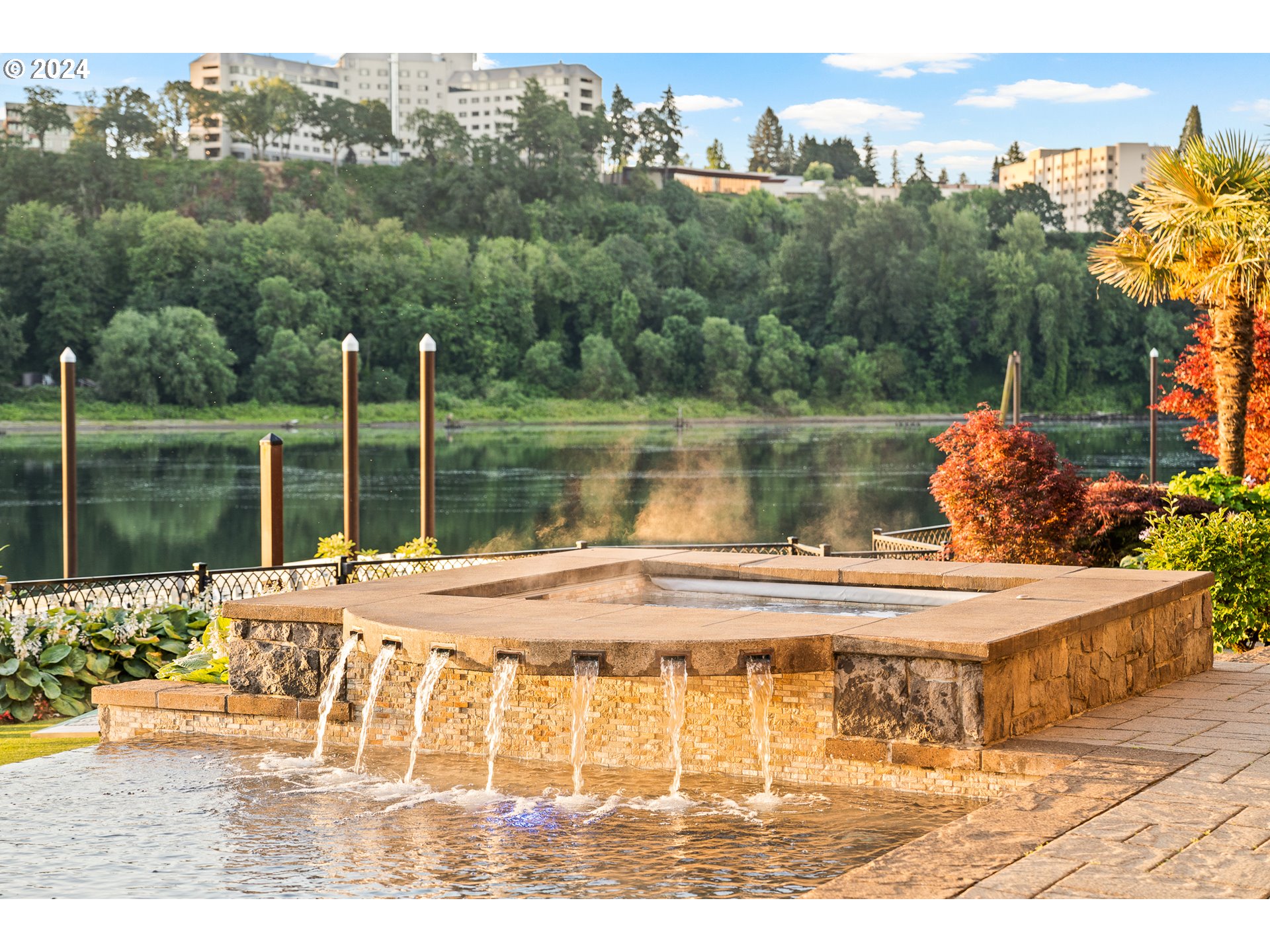 12780 South Fielding Road Lake Oswego, OR 97034 - Photo 7 of 48 a view of a lake with a mountain view