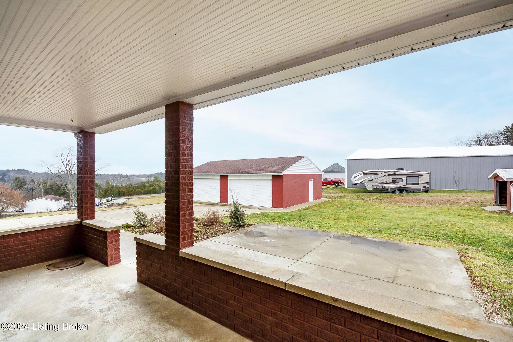 201 Waterford Road Mount Washington, KY 40047 - Photo 24 of 33 Covered Porch Rear