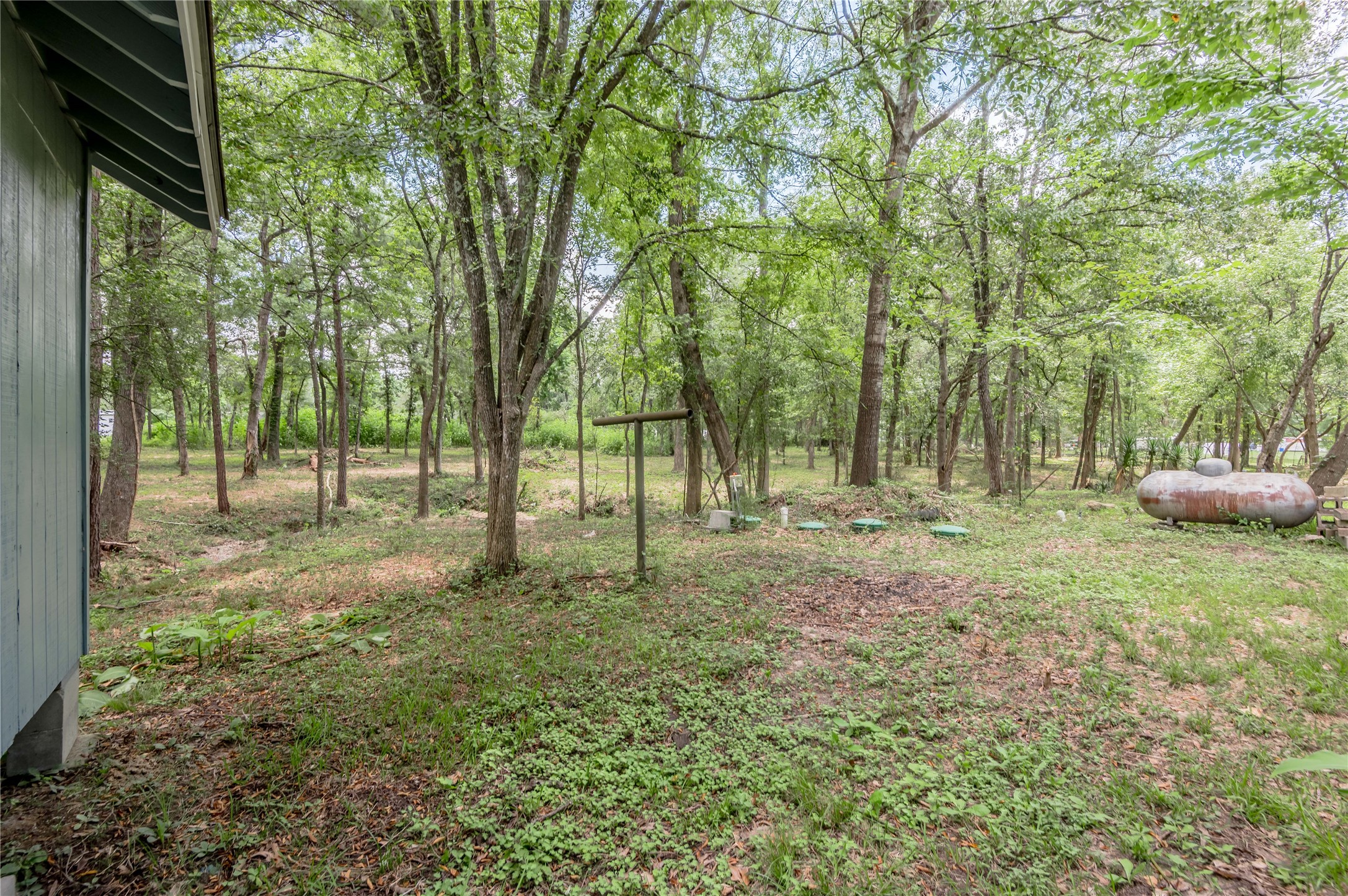 7 A Hickory Lane Huntsville, TX 77340 - Photo 25 of 36 a view of outdoor space with trees