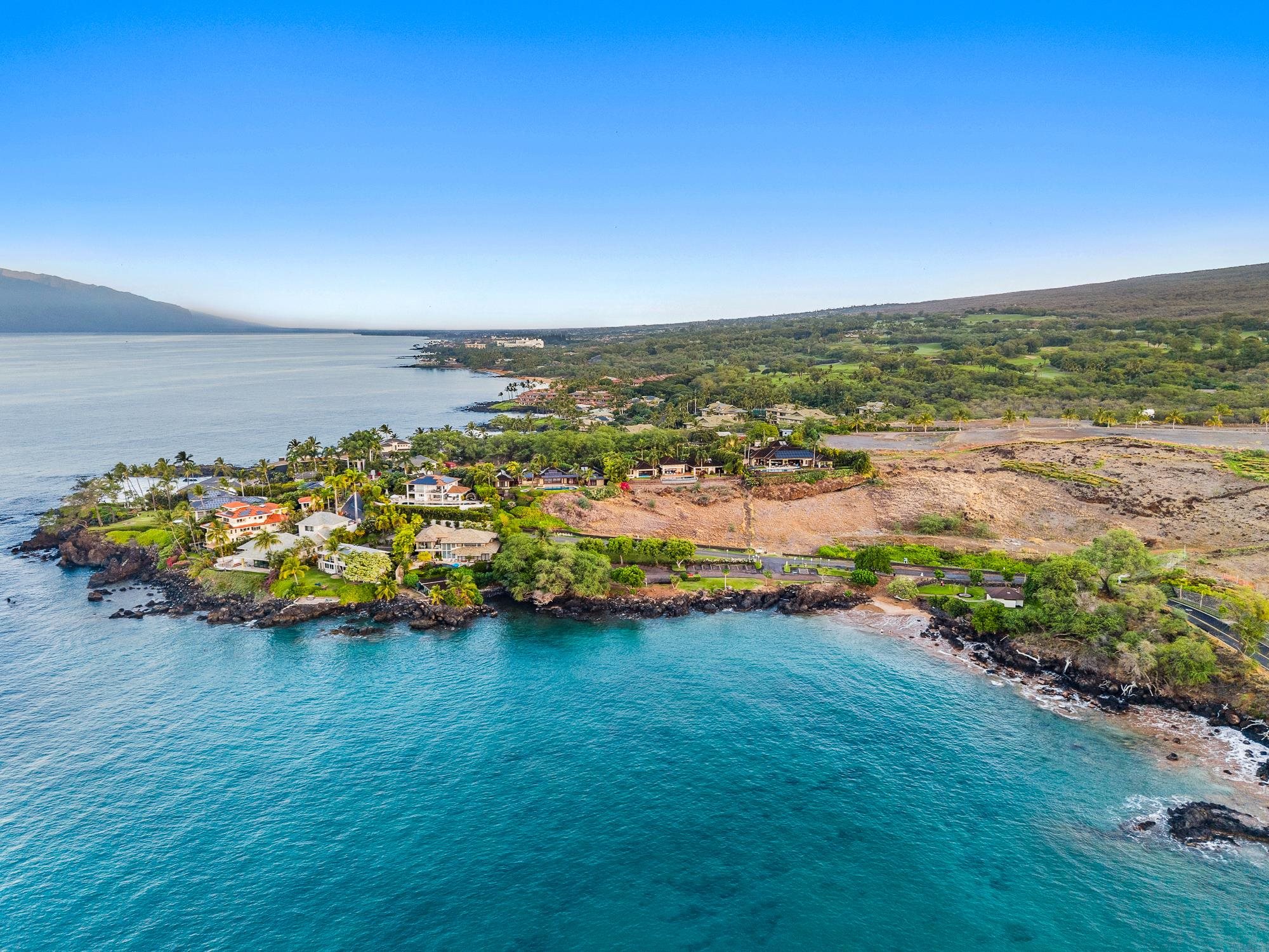5147 Makena Road, Unit 5 Kihei, HI 96753 - Photo 7 of 18 an aerial view of a houses with a ocean view