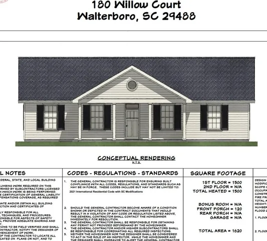 $316,000 | 180 Willow Court, Walterboro, SC 29488