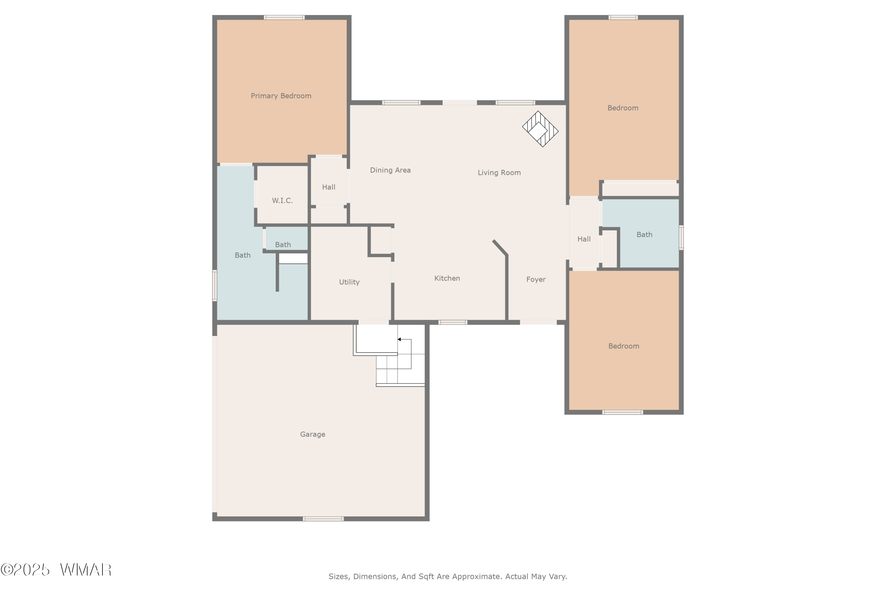 3047 Ponderosa Road Overgaard, AZ 85933 - Photo 43 of 45 a picture of floor plan