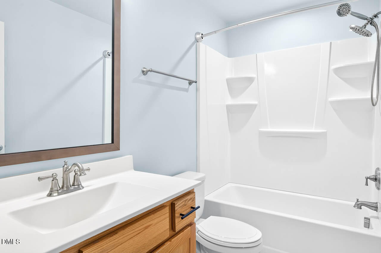 248 Kavanaugh Road Wake Forest, NC 27587 - Photo 29 of 54 Downstairs bath on 1st floor