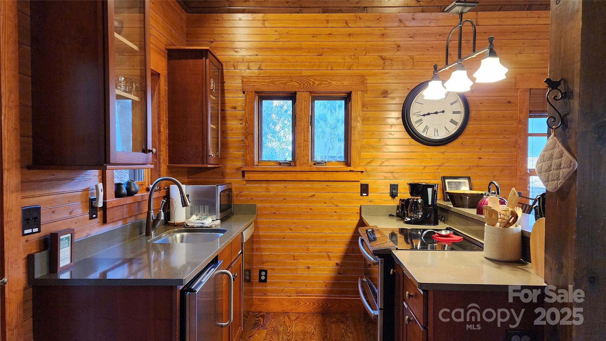 5 Chaucer Road Black Mountain, NC 28711 - Photo 17 of 48 a bathroom with a sink and a mirror