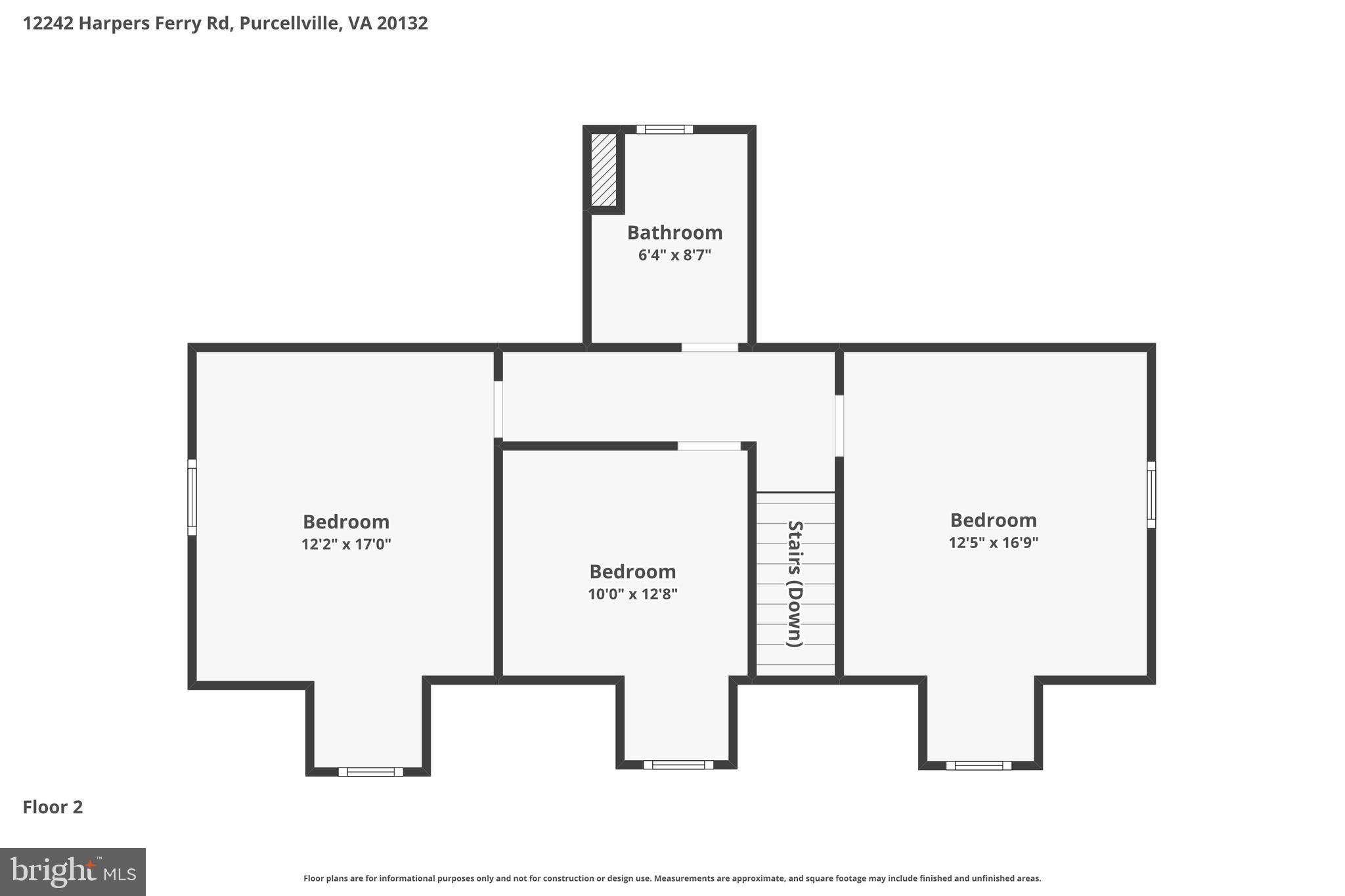 12242 Harpers Ferry Road Purcellville, VA 20132 - Photo 47 of 49 a picture of a floor plan