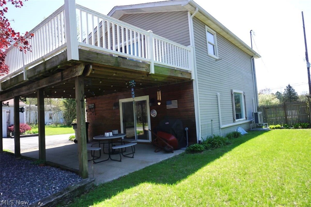 4173 South Ridge Road East Geneva, OH 44041 - Photo 38 of 42 View of rear deck/patio