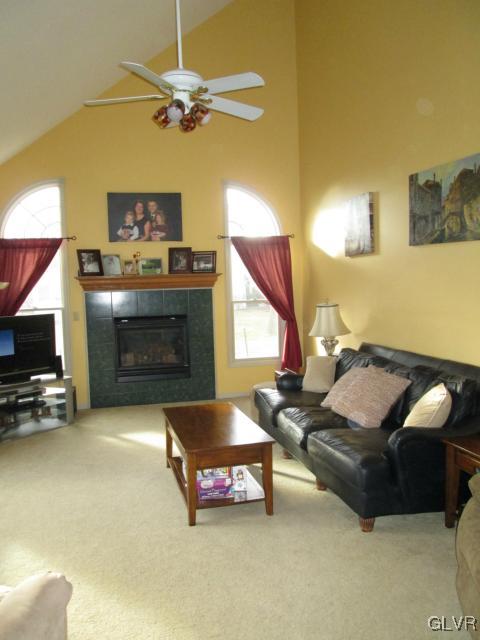 420 Ridge Lane Nazareth, PA 18064 - Photo 14 of 39 Family room features a vaulted ceiling