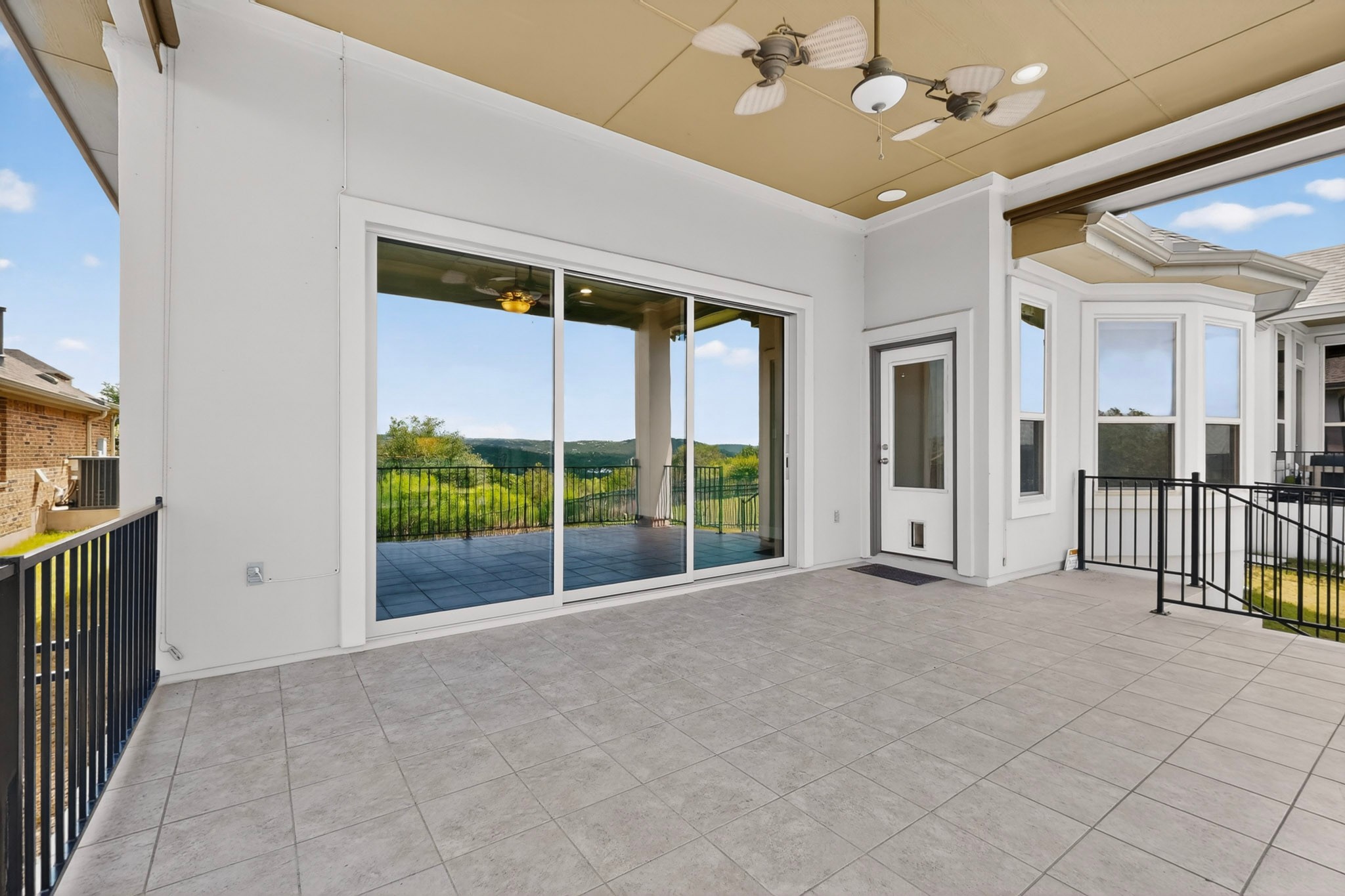 2617 Milan Meadows Drive Leander, TX 78641 - Photo 27 of 40 Enjoy outdoor living on this elevated patio with sweeping views and cool breezes.