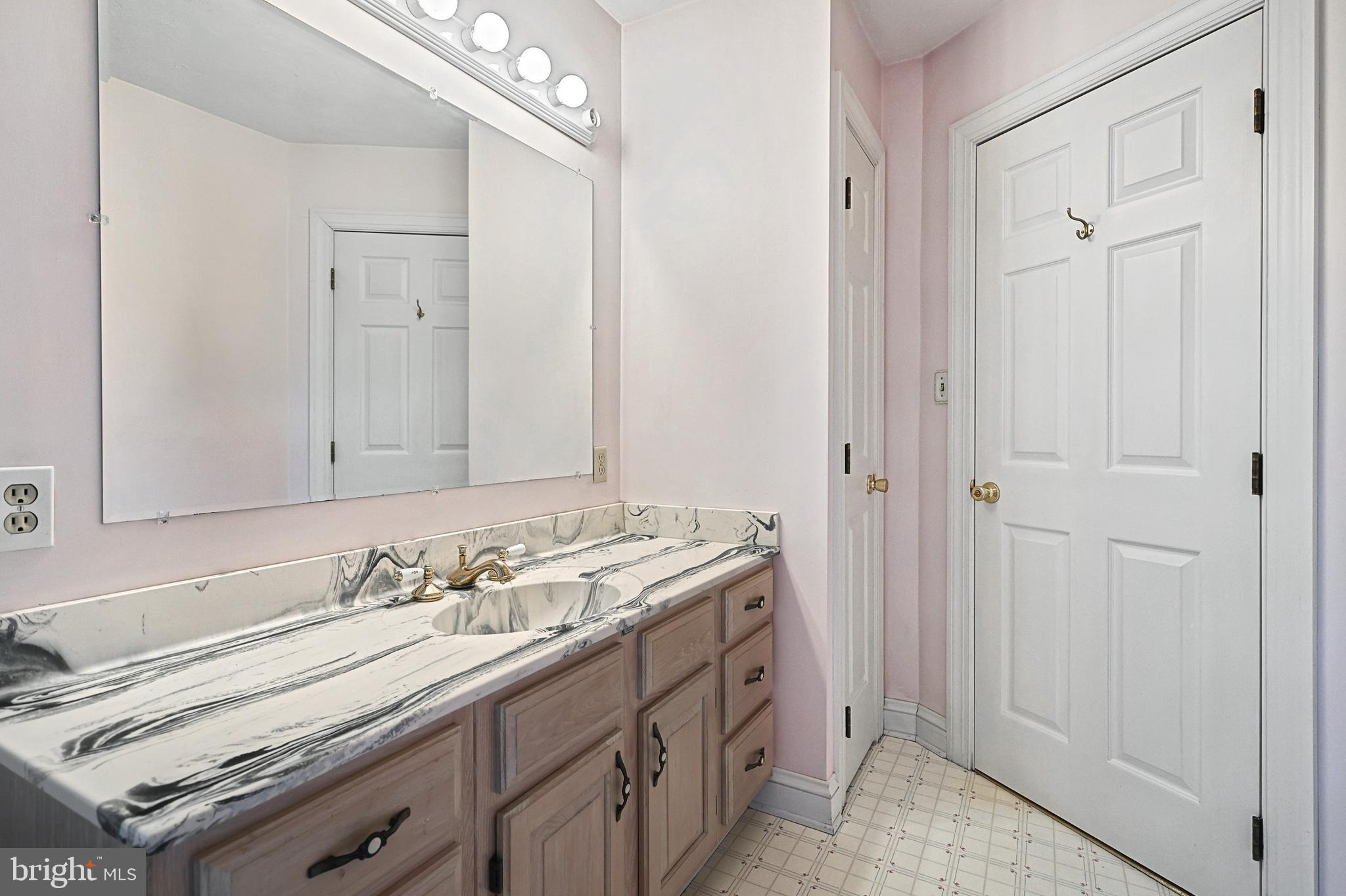302 Pinetown Road Hanover, PA 17331 - Photo 38 of 55 a spacious bathroom with a sink and a mirror