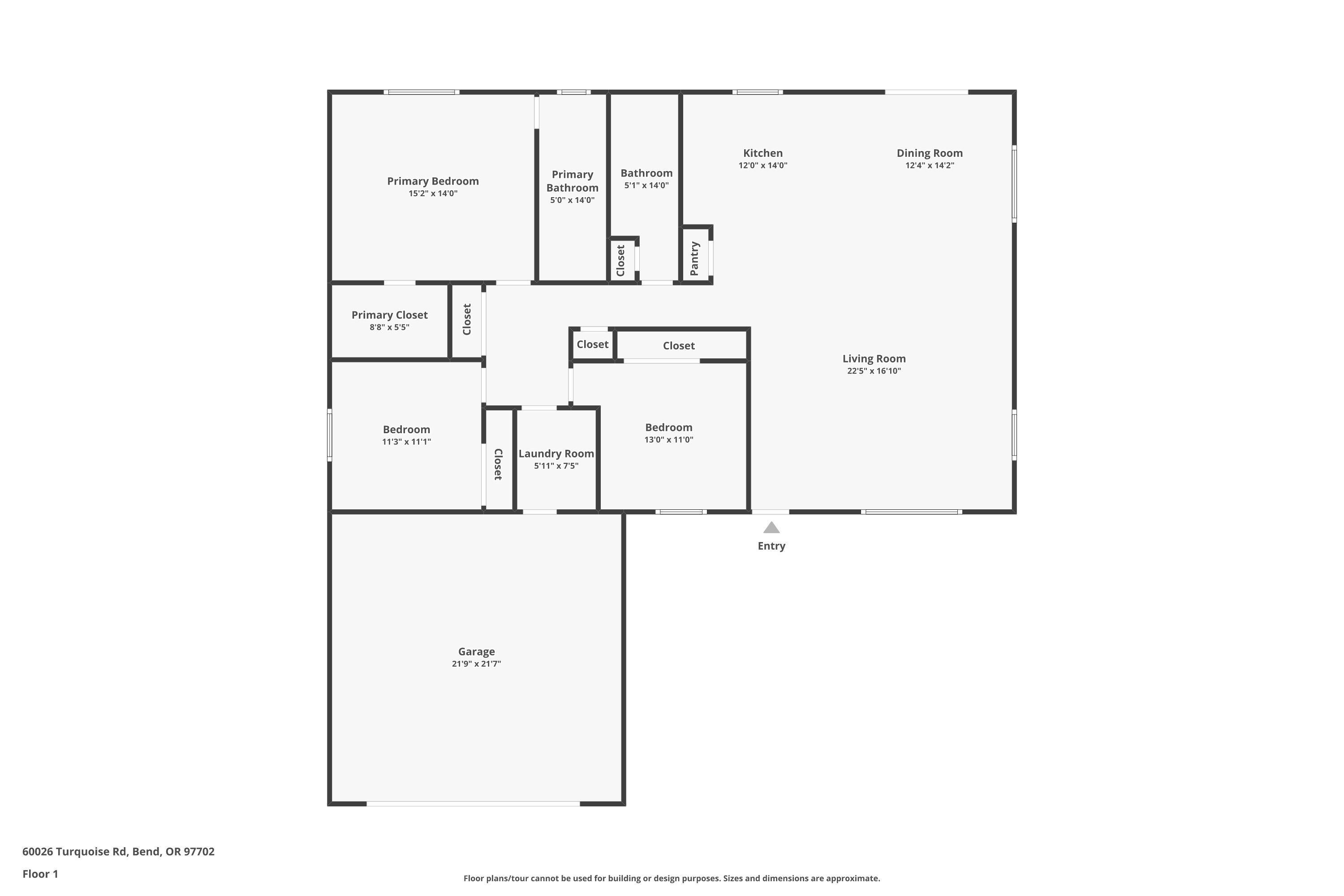 60026 Turquoise Road Bend, OR 97702 - Photo 49 of 49 Floor Plan