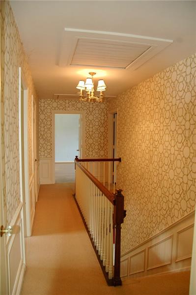 2 Farmhill Road Sewickley, PA 15143 - Photo 16 of 25 Upstairs hallway continues the classic touches.
