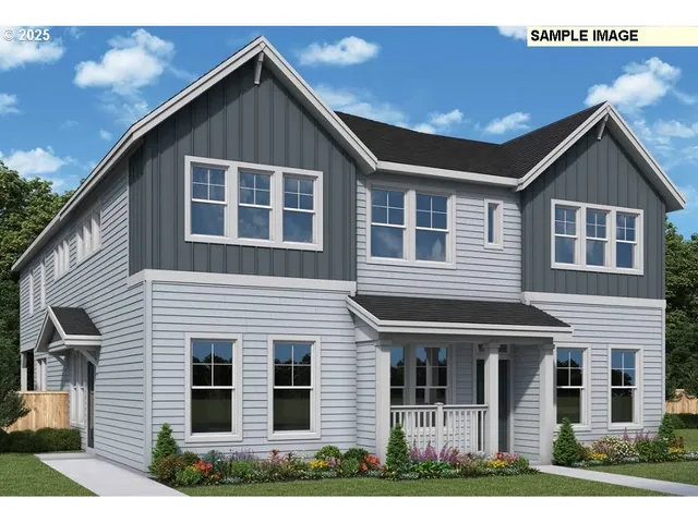 a view of outdoor space yard and front view of a house