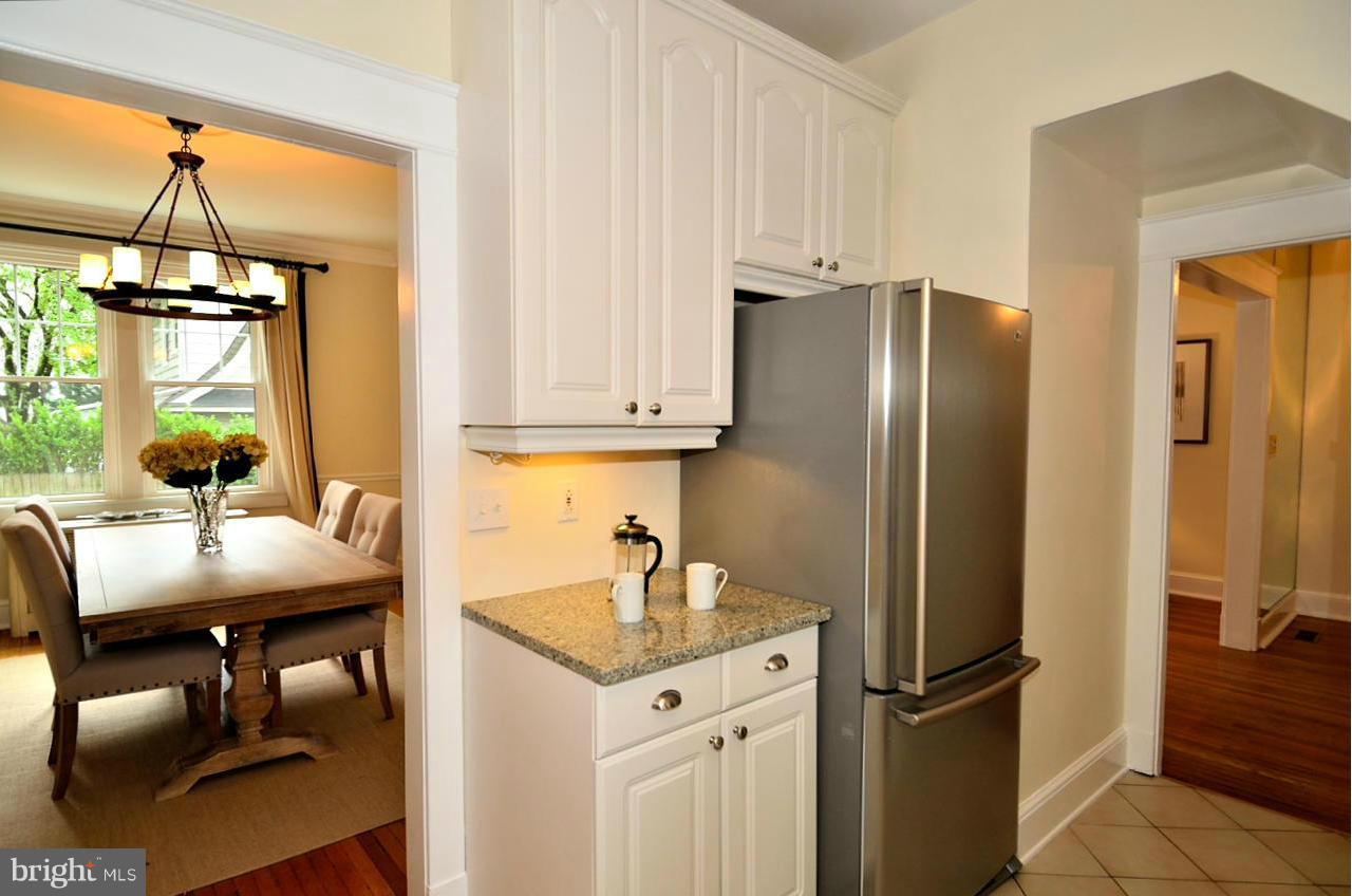 4409 River Road Northwest Washington, DC 20016 - Photo 8 of 30 View from Kitchen into DR