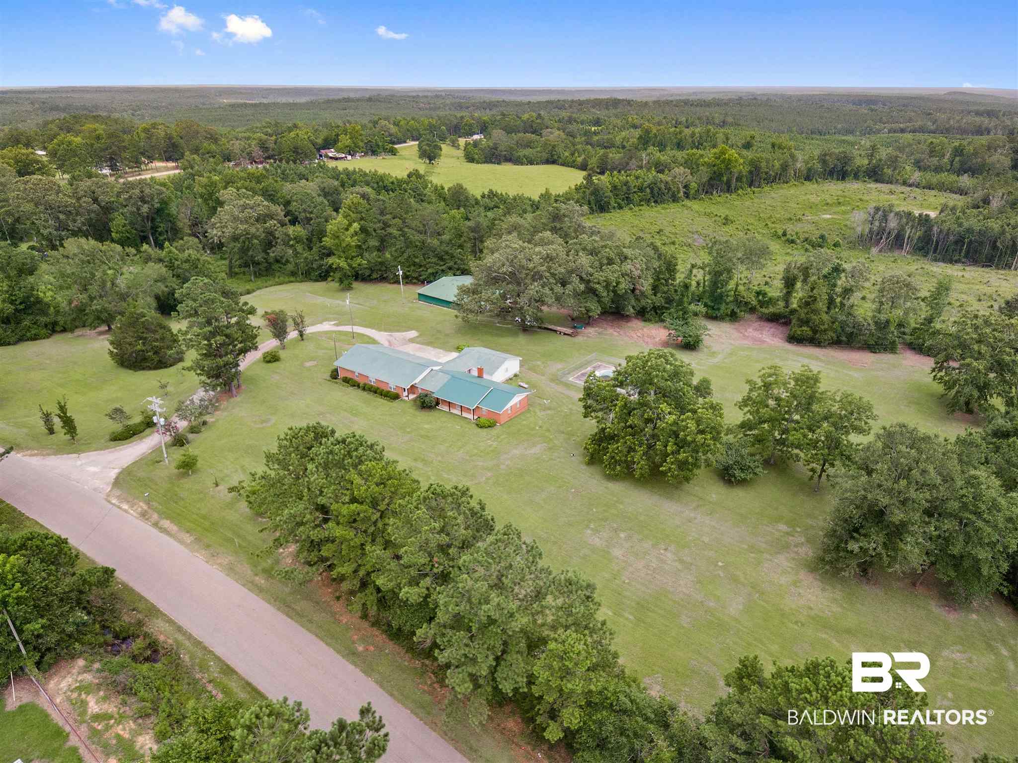 113 Perrys Chapel Road Gainestown, AL 36540 - Photo 46 of 47 Ariel View
