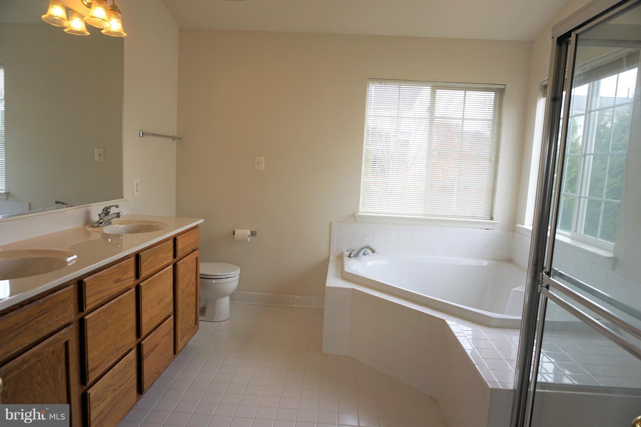 14516 Bubbling Spring Road Boyds, MD 20841 - Photo 22 of 24 Master bathroom with separate tub and shower