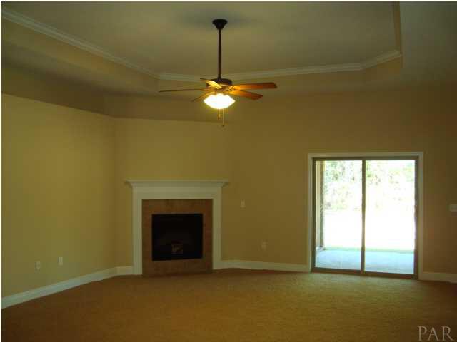 2908 Wallace Lake Road Pace, FL 32571 - Photo 5 of 23 Great Room with sliding glass doors leading to Back Porch