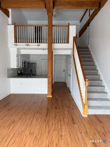 a view of front door and stairs