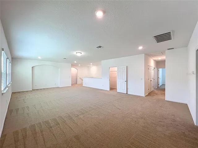 a view of empty room