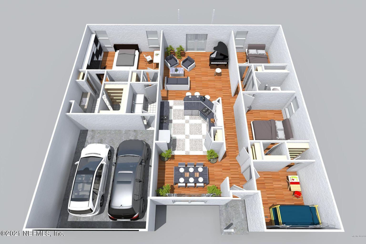 12255 Harts Road Jacksonville, FL 32218 - Photo 24 of 30 Rendering of Floorplan