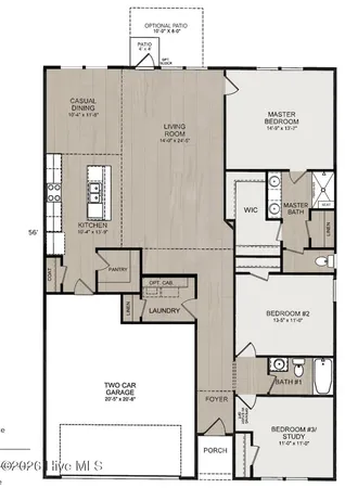$418,900 | 4016 Smoked Maple Drive, Unit 60, Leland, NC 28451