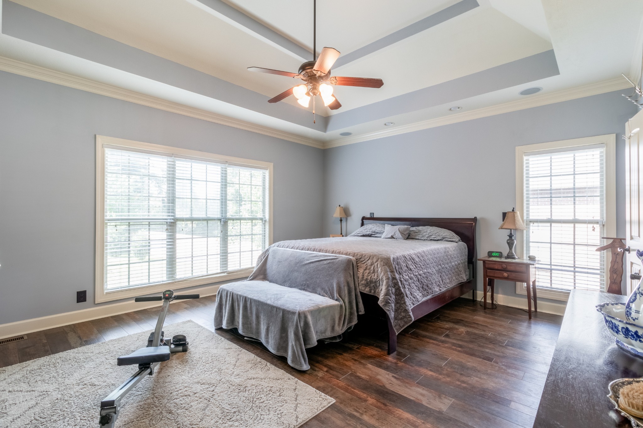 3592 Drake Road Adams, TN 37010 - Photo 19 of 47 a bedroom with a bed and a large window