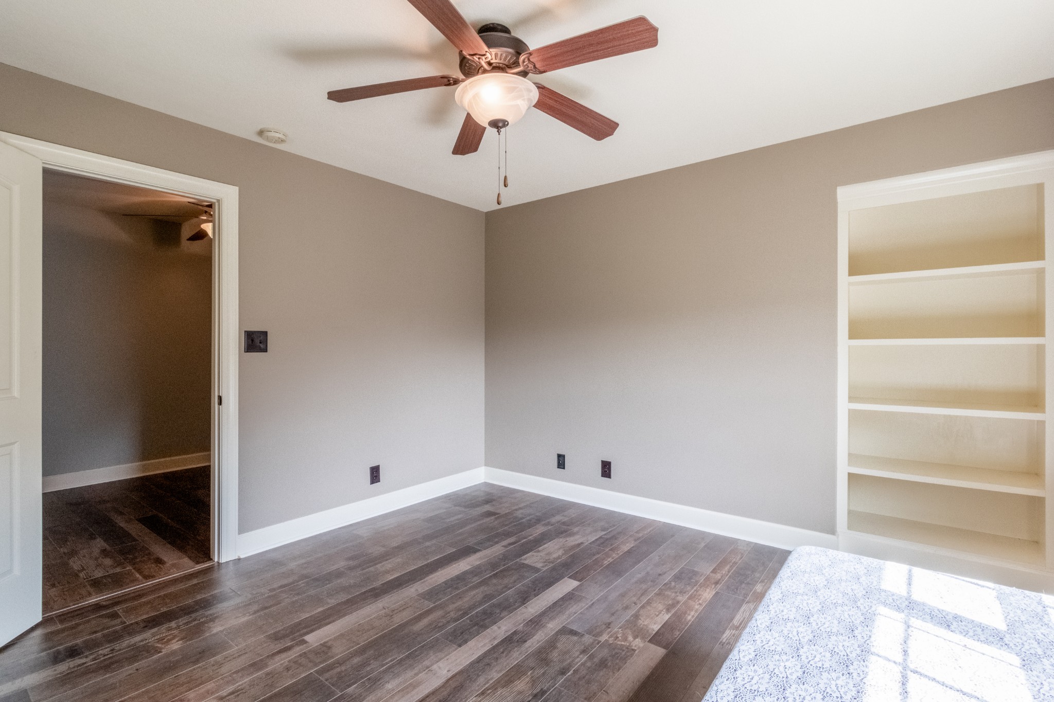 3592 Drake Road Adams, TN 37010 - Photo 32 of 47 wooden floor in an empty room