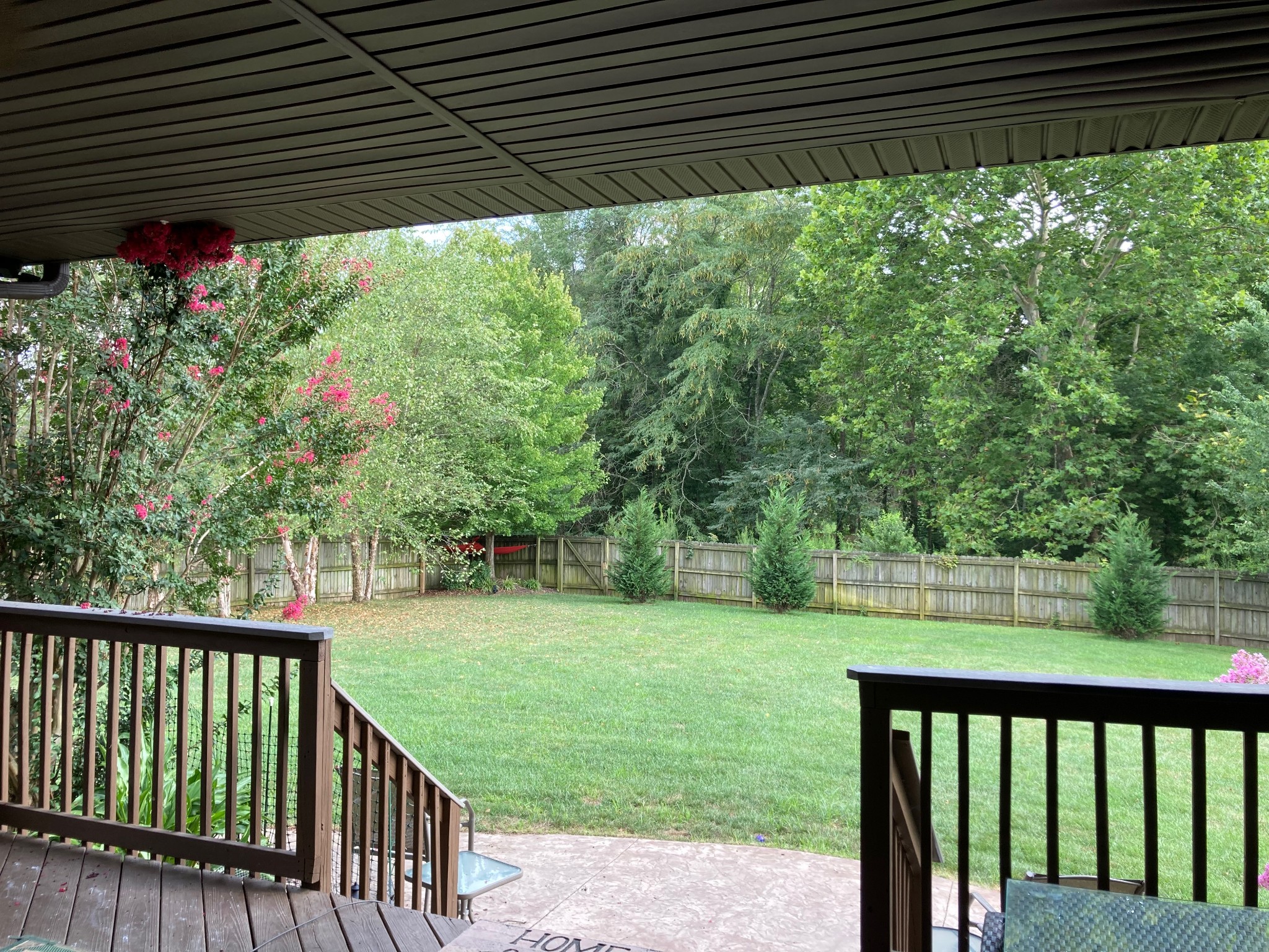 3592 Drake Road Adams, TN 37010 - Photo 40 of 47 a view of a backyard with a garden