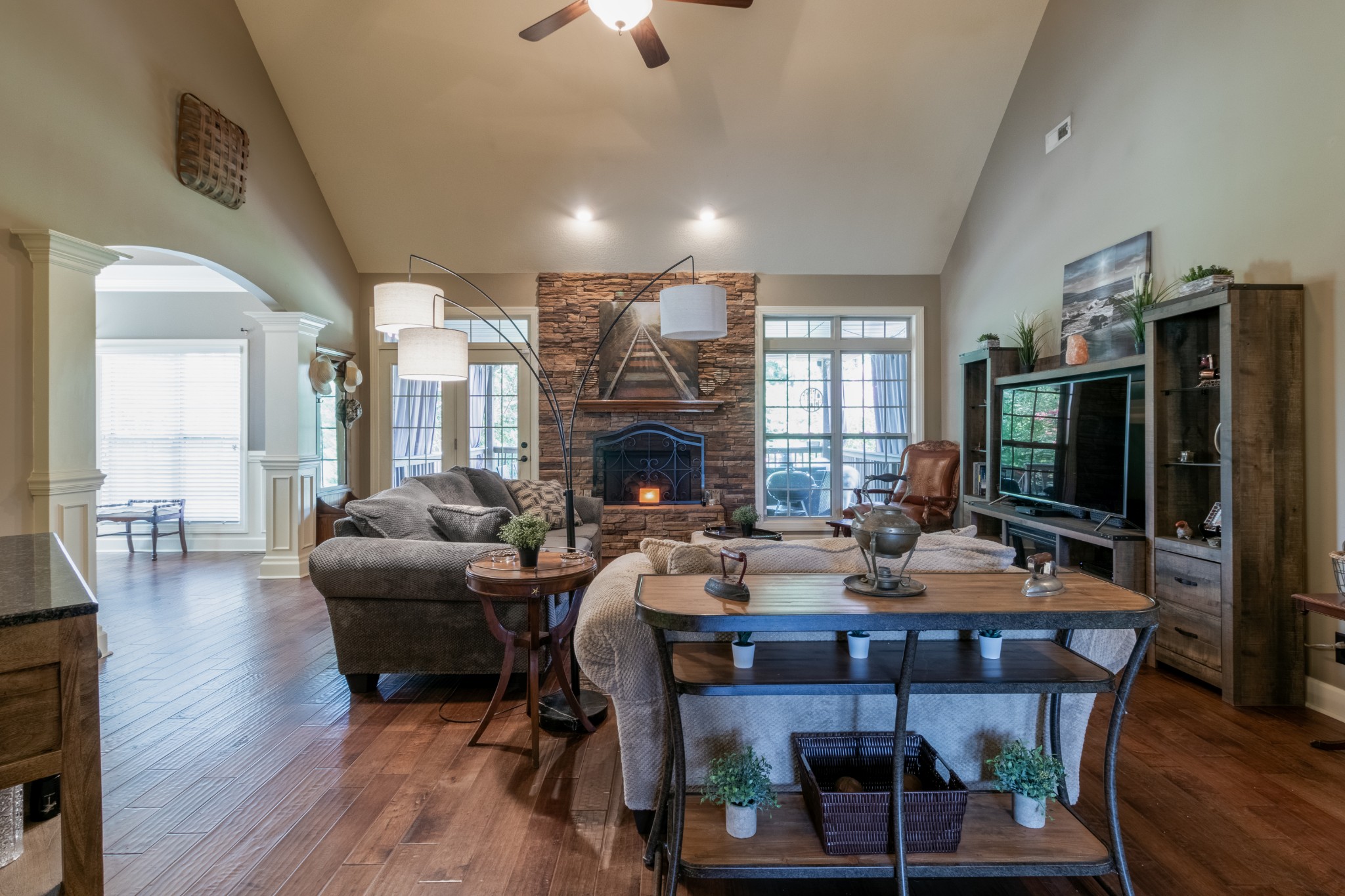 3592 Drake Road Adams, TN 37010 - Photo 8 of 47 a view of a livingroom with furniture window and wooden floor