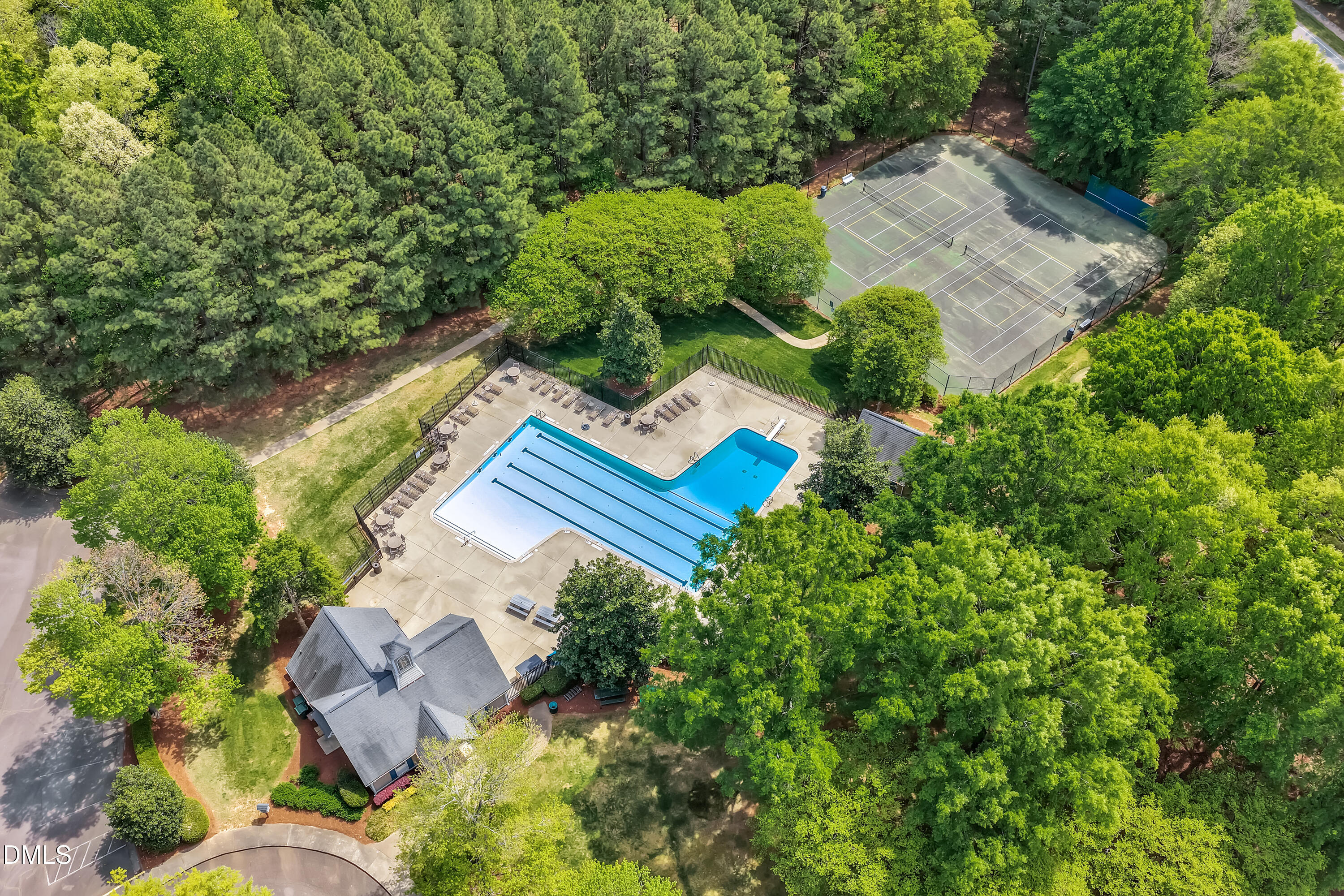 101 Sandy Hook Way Cary, NC 27513 - Photo 35 of 40 an aerial view of house with yard