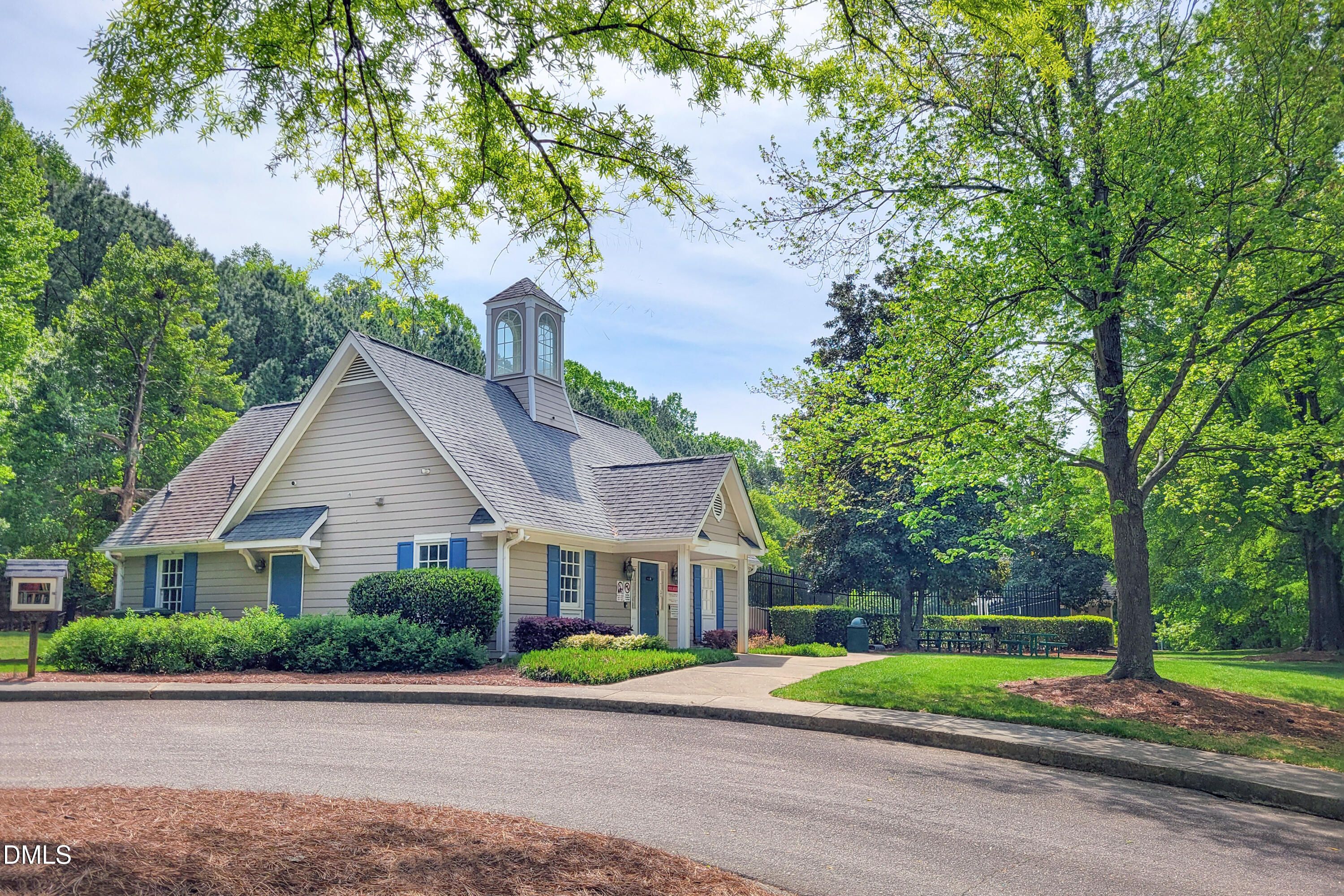 101 Sandy Hook Way Cary, NC 27513 - Photo 36 of 40 a front view of a house with a yard and potted plants