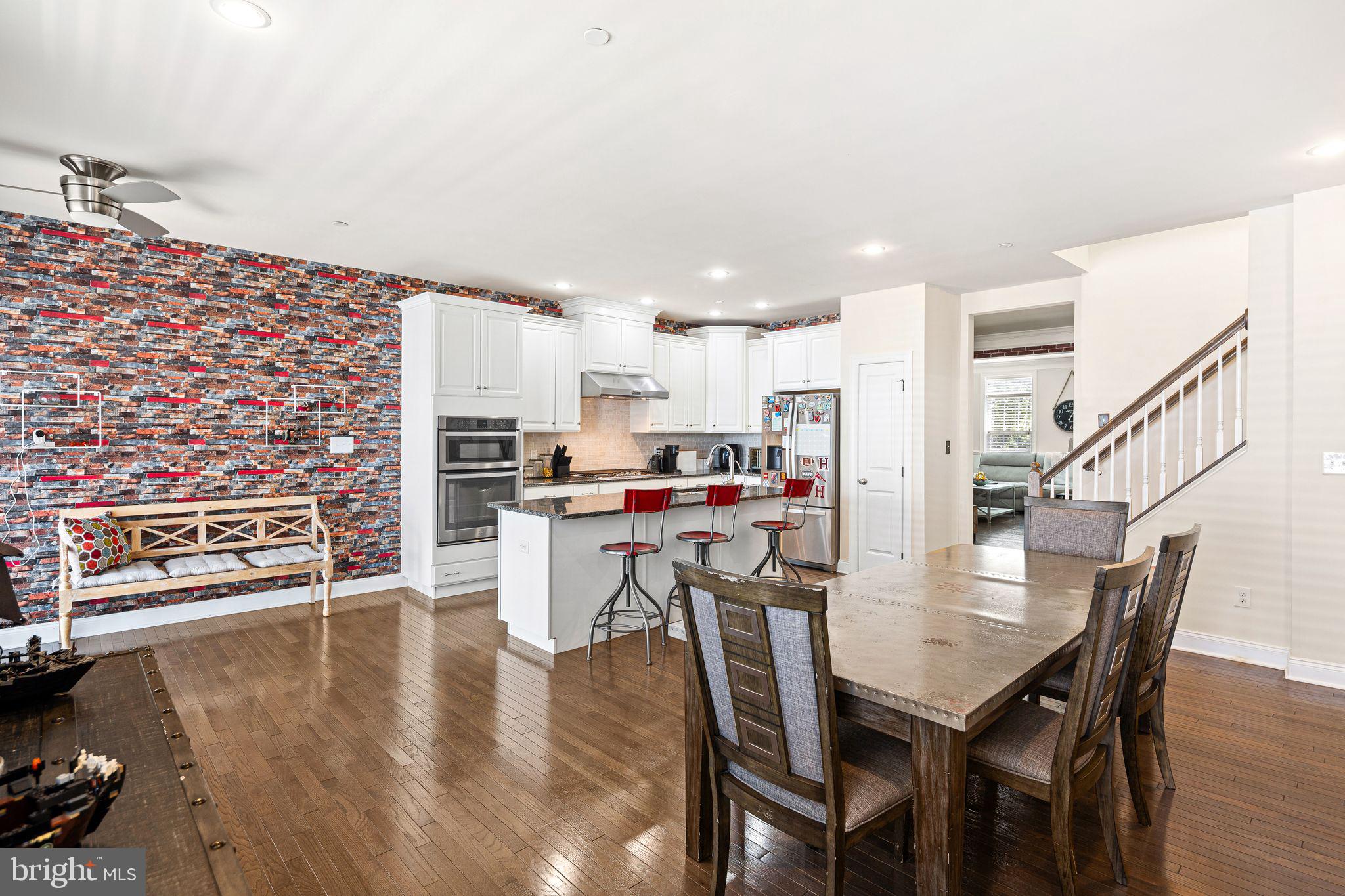 103 Murray Lane Media, PA 19063 - Photo 6 of 31 Modern kitchen with vibrant accents.