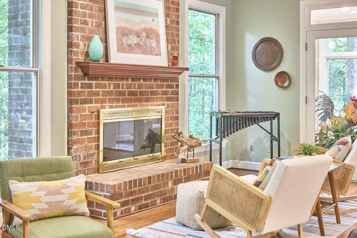 3105 Whitfield Road Chapel Hill, NC 27514 - Photo 11 of 77 Fireplace