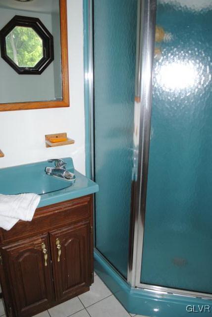 1209 Clearfield Road Nazareth, PA 18064 - Photo 13 of 22 a bathroom with a sink and a mirror