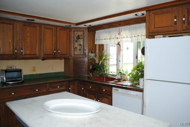 1209 Clearfield Road Nazareth, PA 18064 - Photo 3 of 22 a bathroom with a sink and a mirror