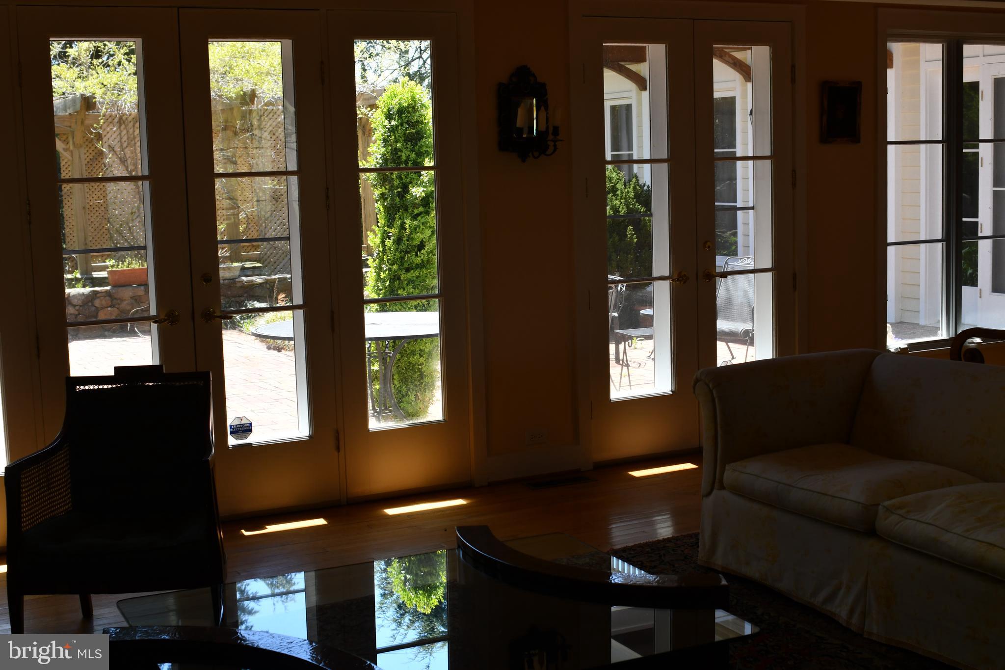 1327 Rokeby Road Upperville, VA 20184 - Photo 12 of 76 The Courtyard from the living room