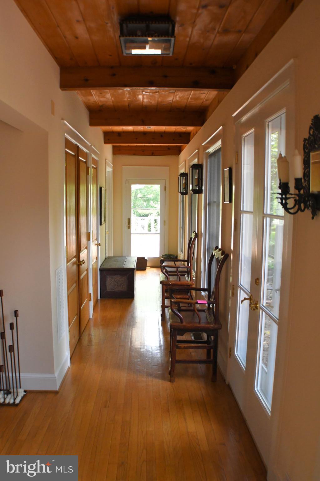 1327 Rokeby Road Upperville, VA 20184 - Photo 43 of 76 Hallway leading to the balcony outside the master