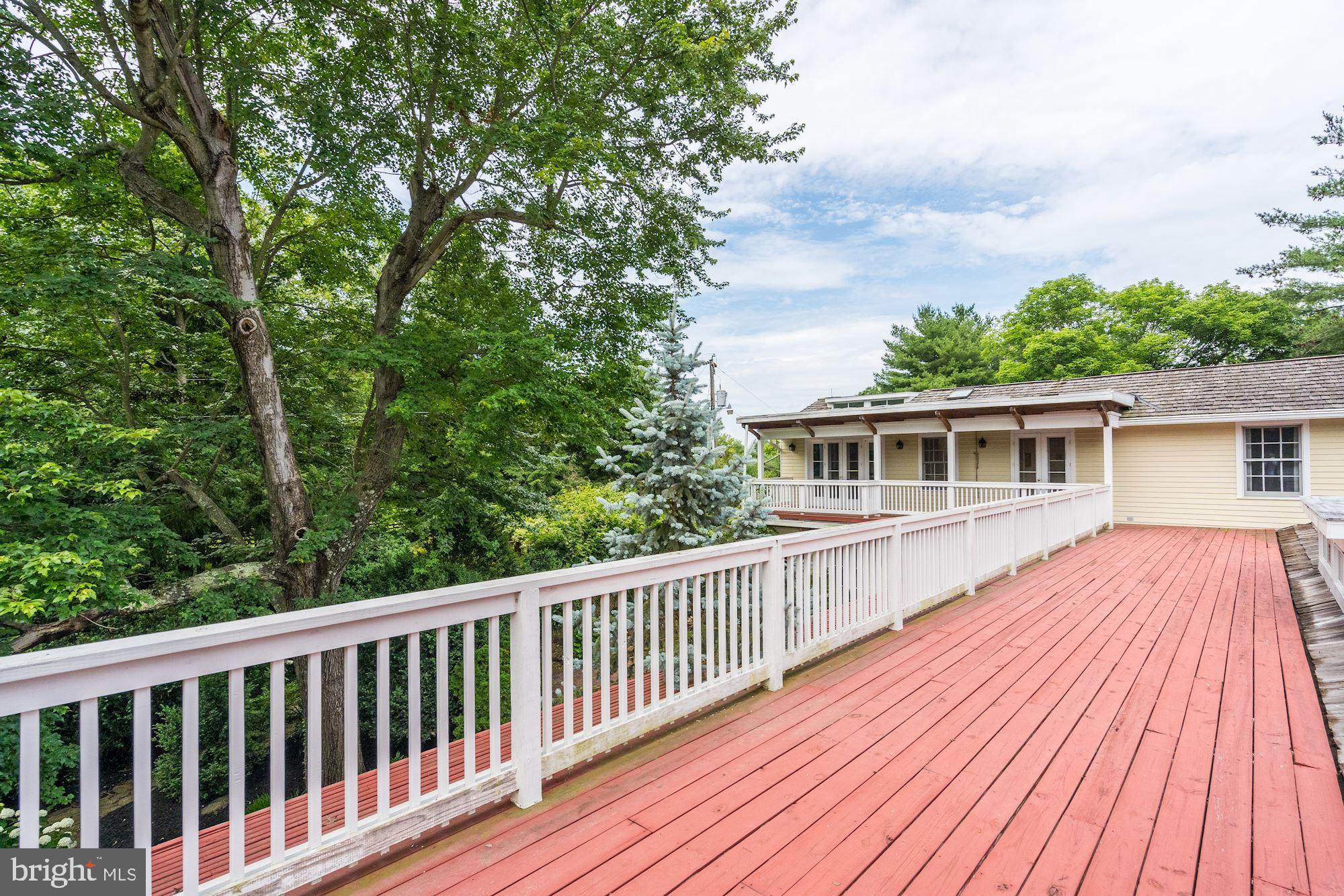 1327 Rokeby Road Upperville, VA 20184 - Photo 47 of 76 Roof deck looking back at office Balcony