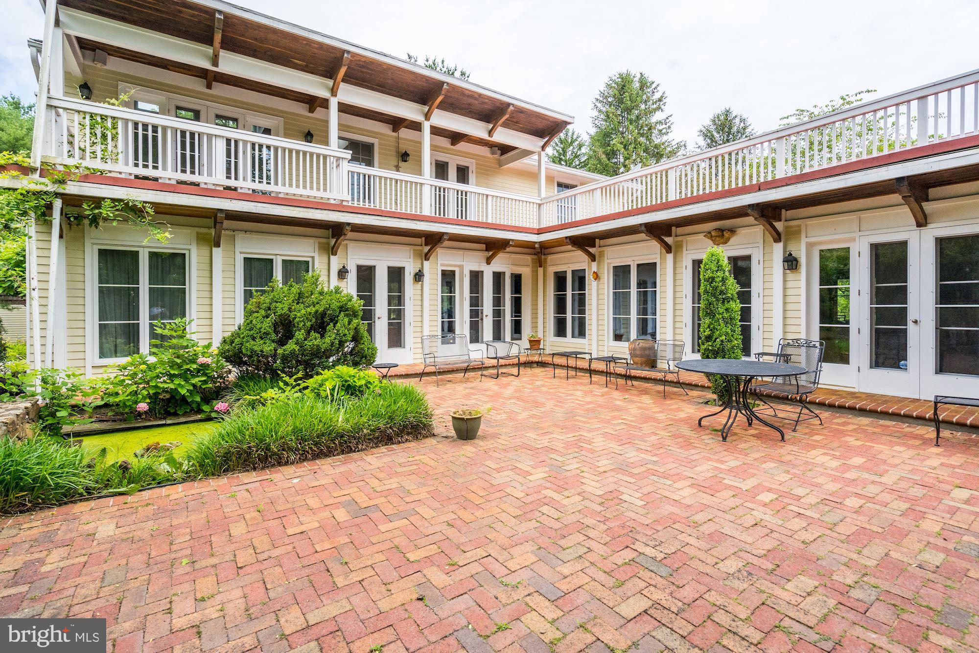 1327 Rokeby Road Upperville, VA 20184 - Photo 49 of 76 Courtyard accessed from French doors