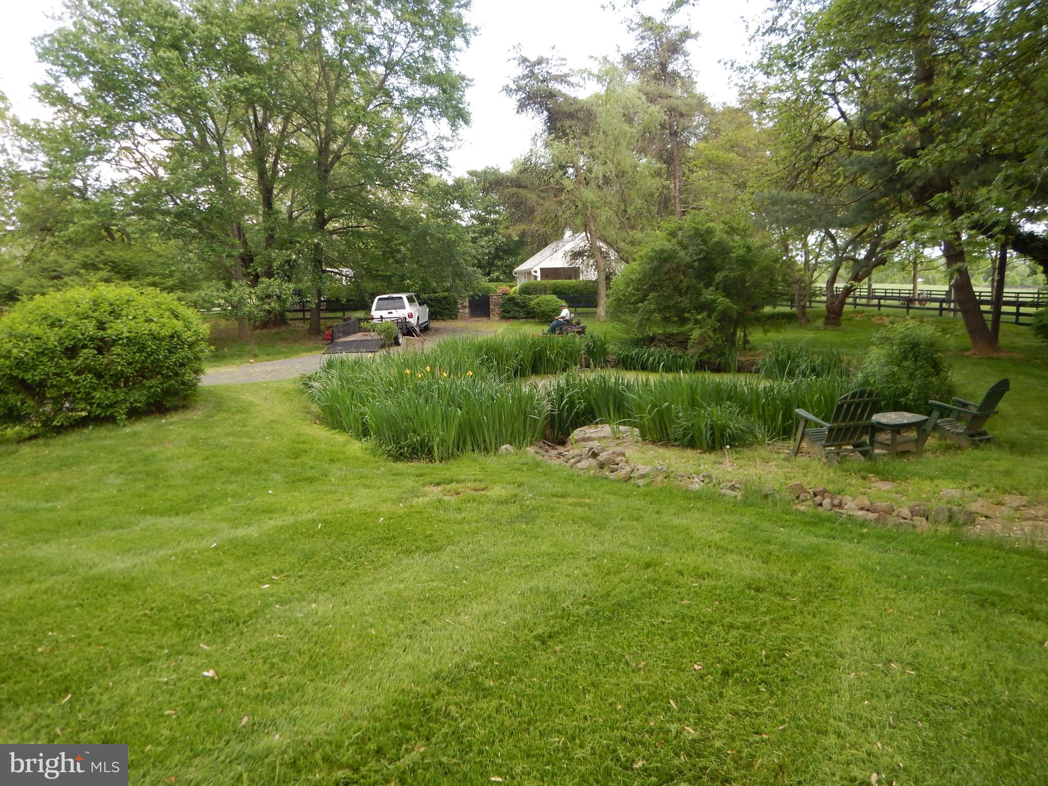 1327 Rokeby Road Upperville, VA 20184 - Photo 55 of 76 View from the house to the pond and pool