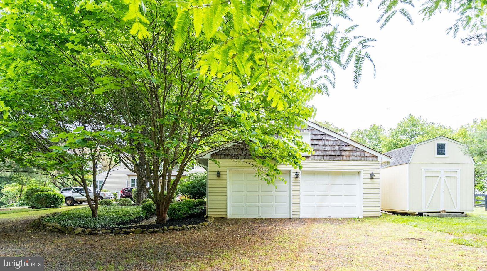 1327 Rokeby Road Upperville, VA 20184 - Photo 61 of 76 Driveway leads to front of two-car garage, shed