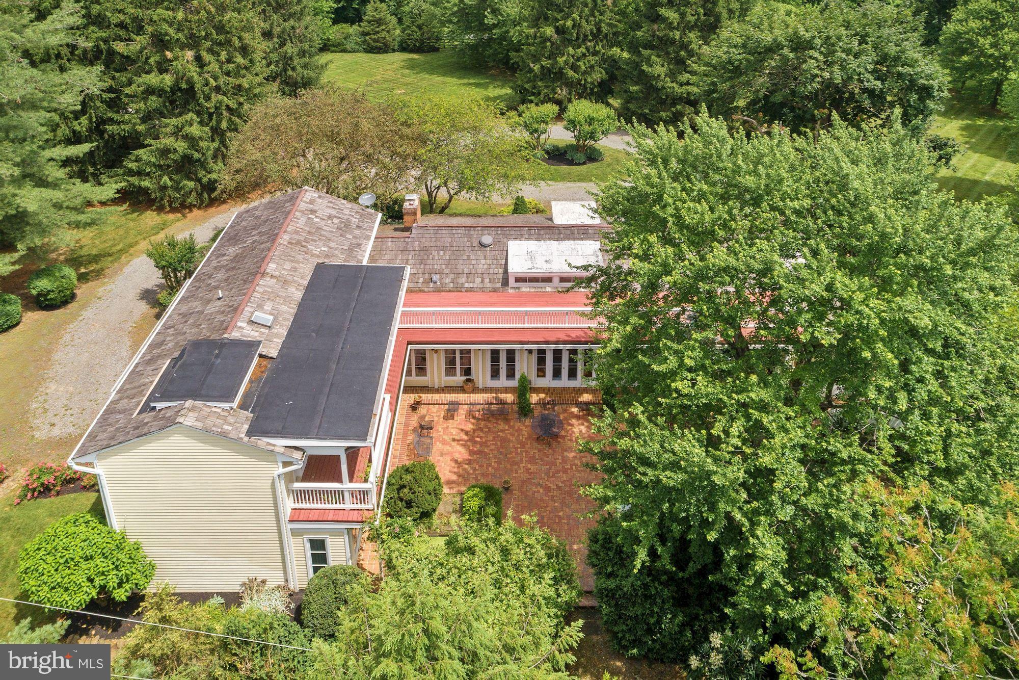1327 Rokeby Road Upperville, VA 20184 - Photo 65 of 76 Main house, roof deck visible