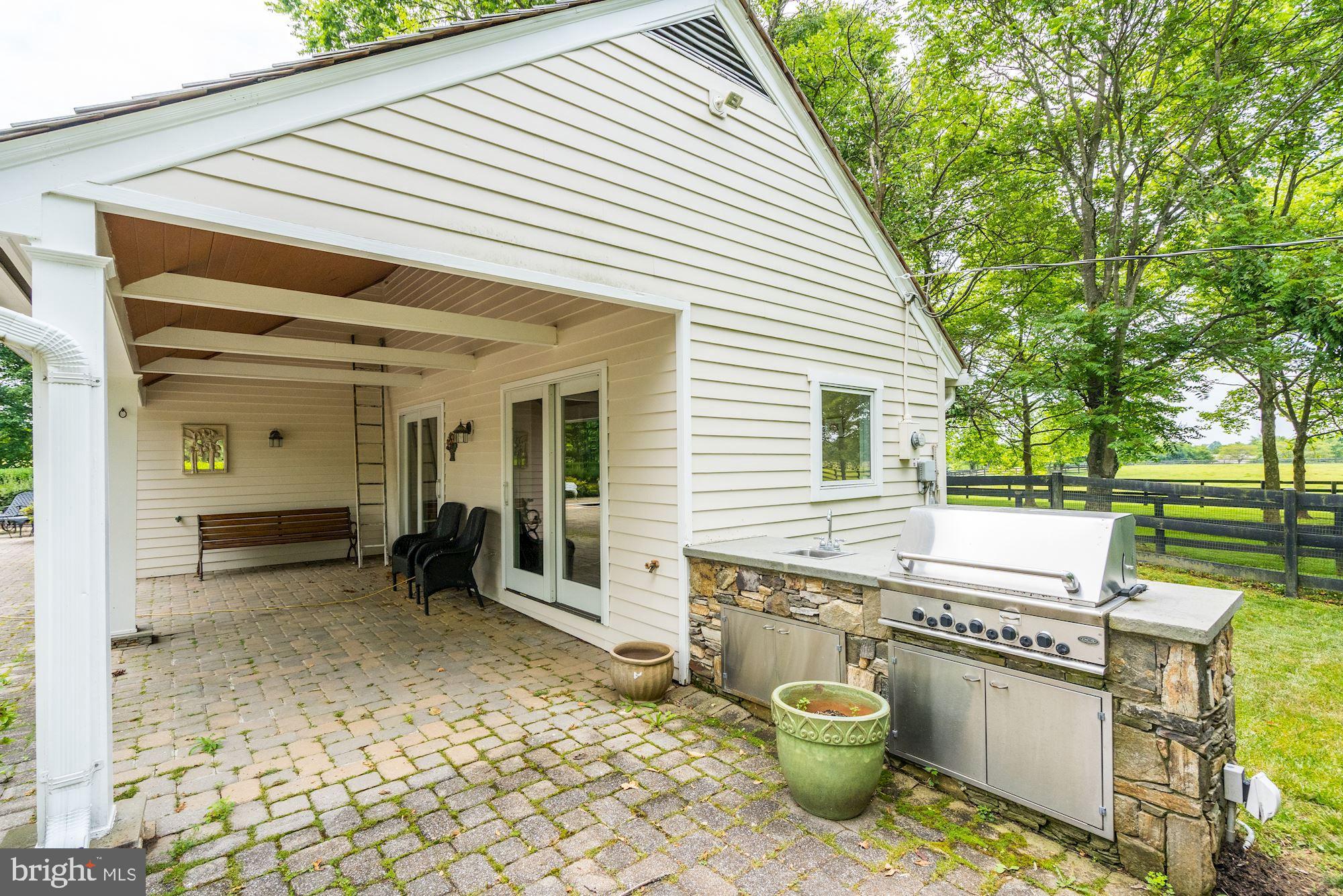 1327 Rokeby Road Upperville, VA 20184 - Photo 71 of 76 Outdoor Kitchen area