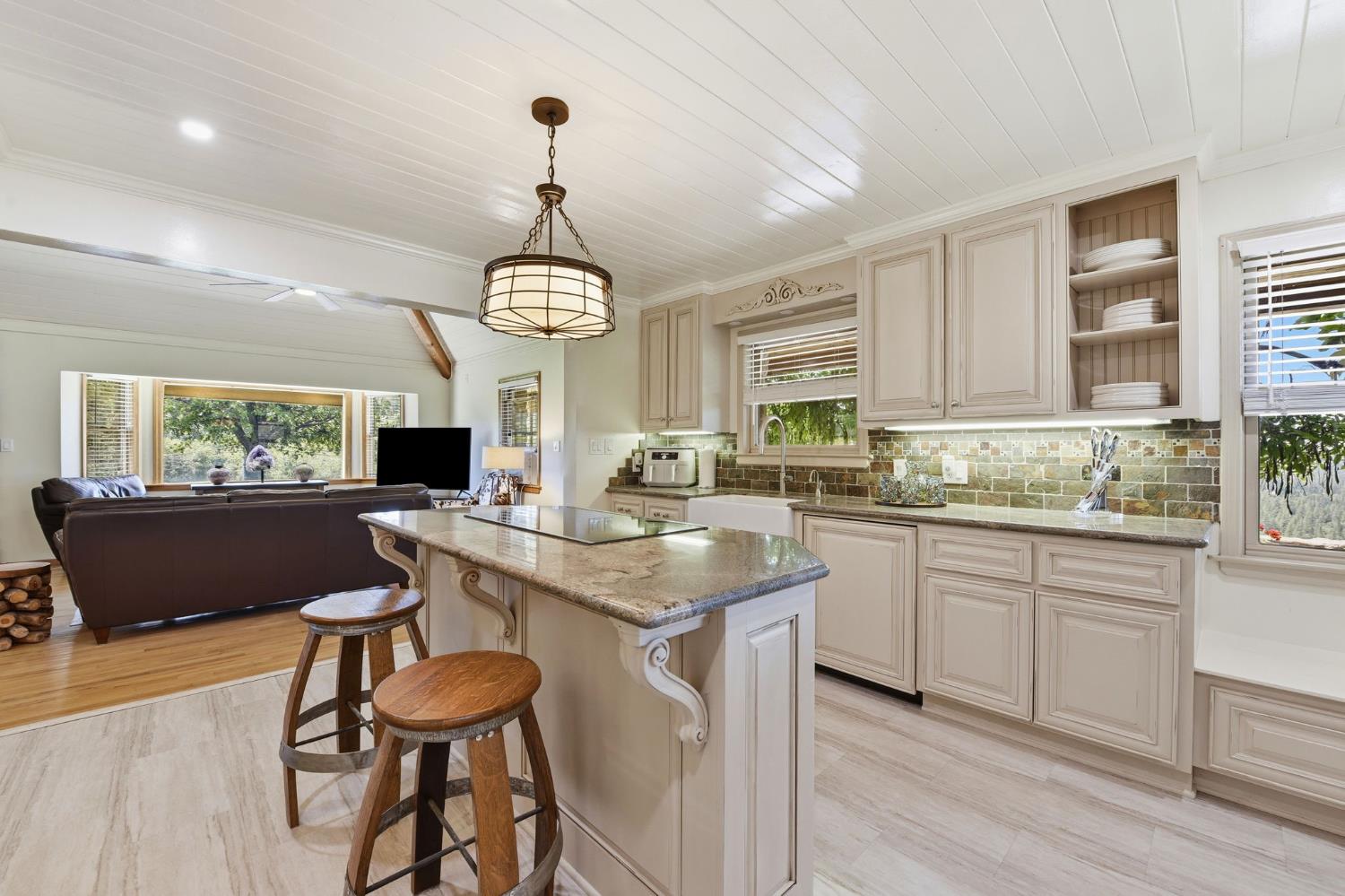 7201 Happy Valley Road Somerset, CA 95684 - Photo 19 of 75 The view out the kitchen windows are spectacular.