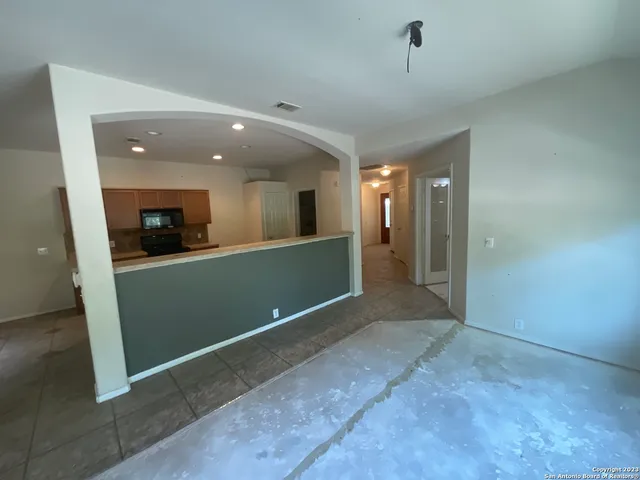 wooden floor in a room