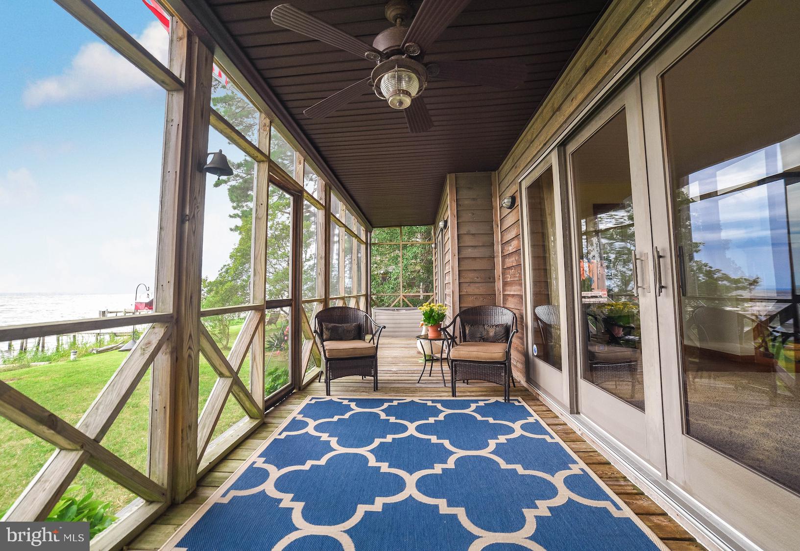 18293 River Road Tall Timbers, MD 20690 - Photo 22 of 62 Extra long screened porch