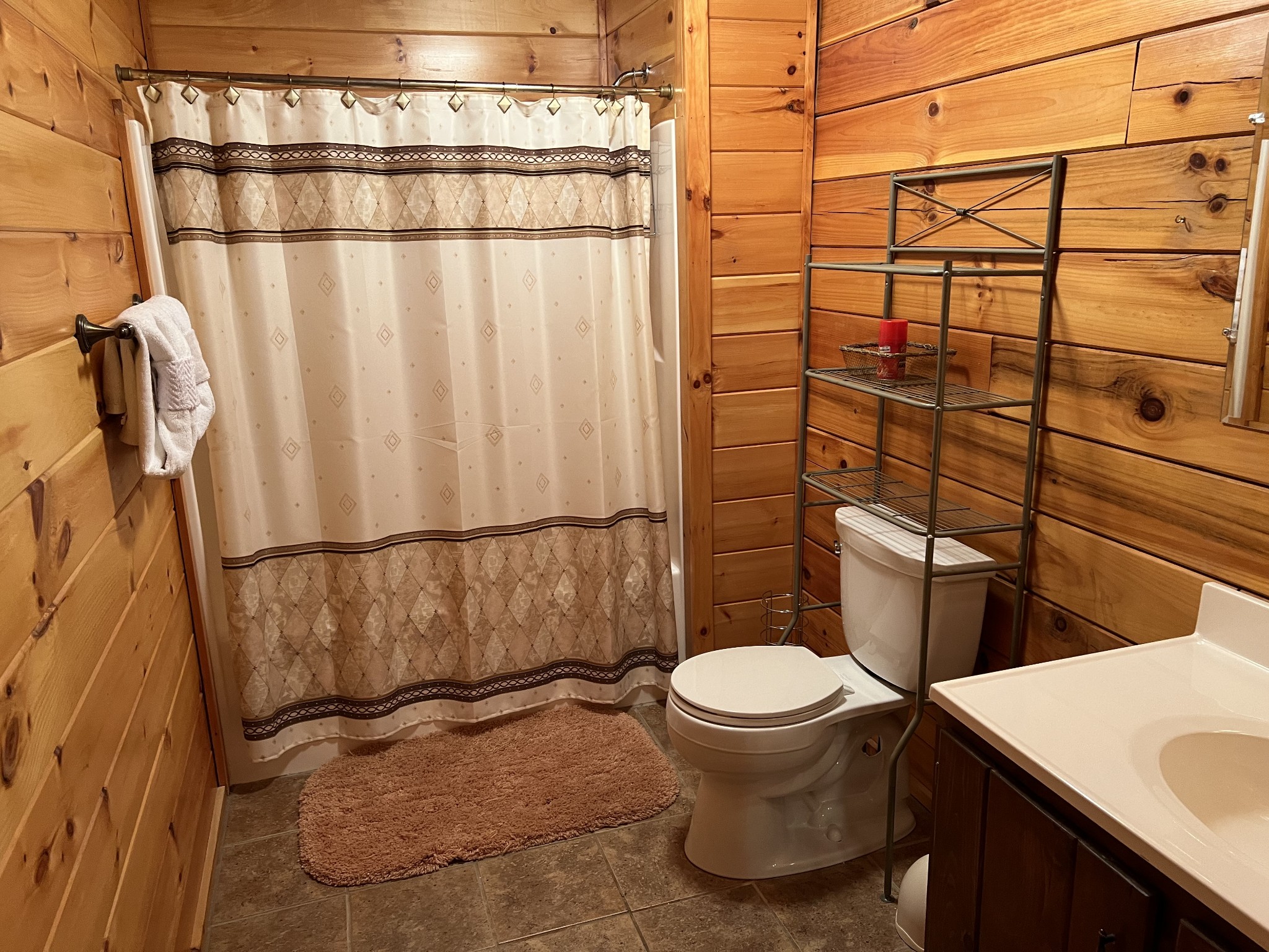 1724 Bluff Ridge Road Sevierville, TN 37876 - Photo 22 of 29 a bathroom with a sink toilet and shower